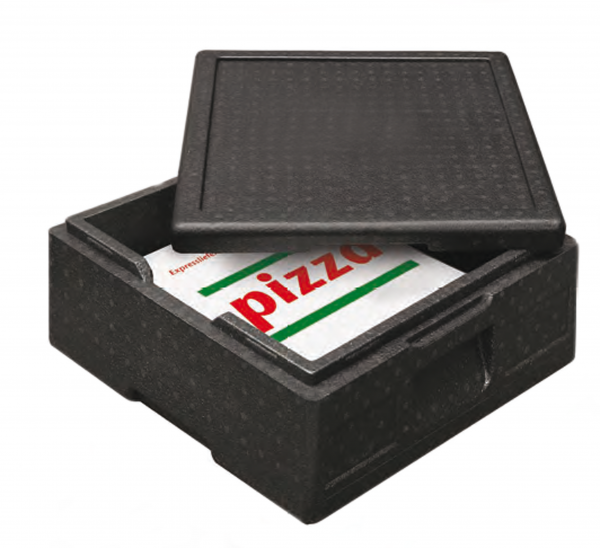 Thermobox 41 x 41 x 18 cm 14 Liter Kühlbox Transportbox Pizzabox EPP 